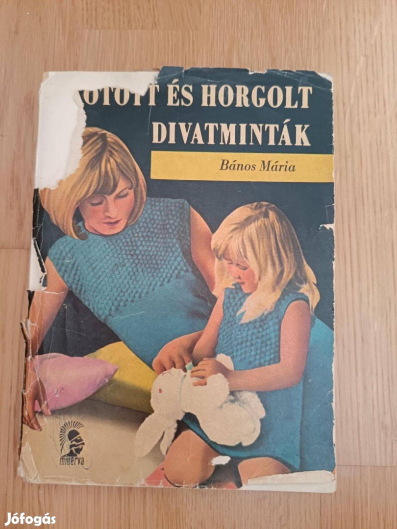 Kötött és horgolt divatminták retro könyv