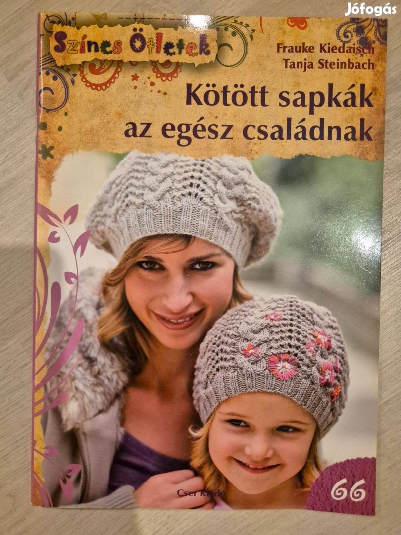 Kötött sapkák könyv
