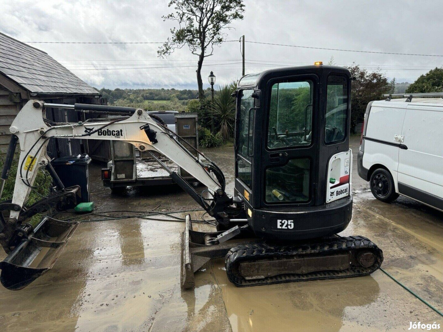 Kotrogep Bobcat E-2525 - nagyon jó állapotban
