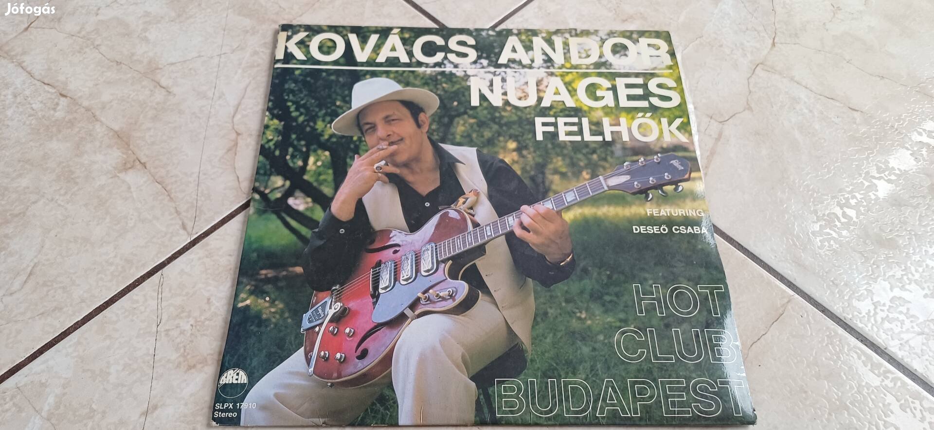 Kovács Andor bakelit hanglemez