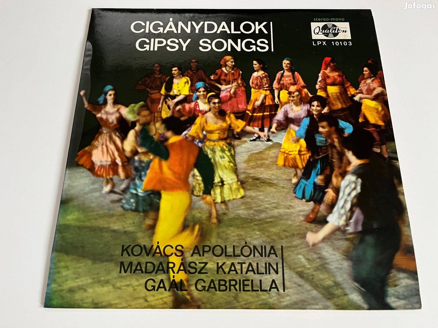 Kovács Apollónia: Cigánydalok bakelit, vinyl, LP