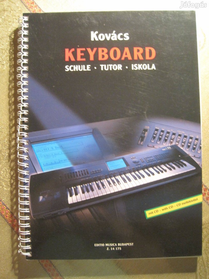 Kovács Gábor Keyboard Iskola kotta