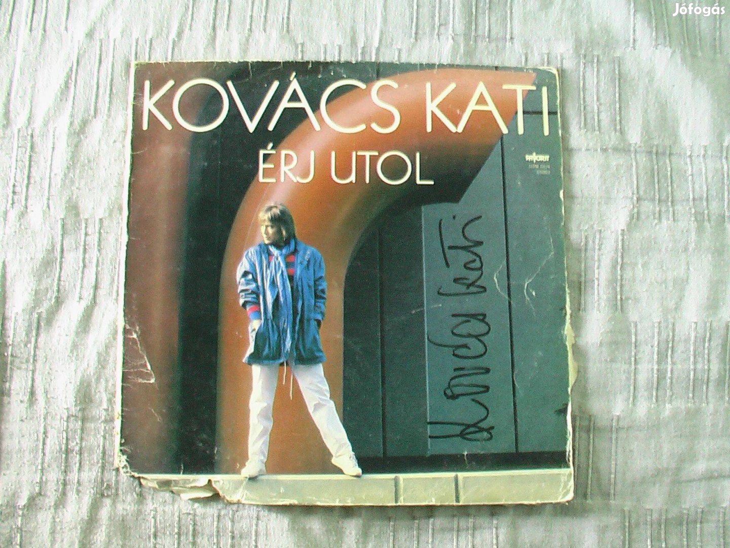 Kovács Kati dedikált bakelit lemez