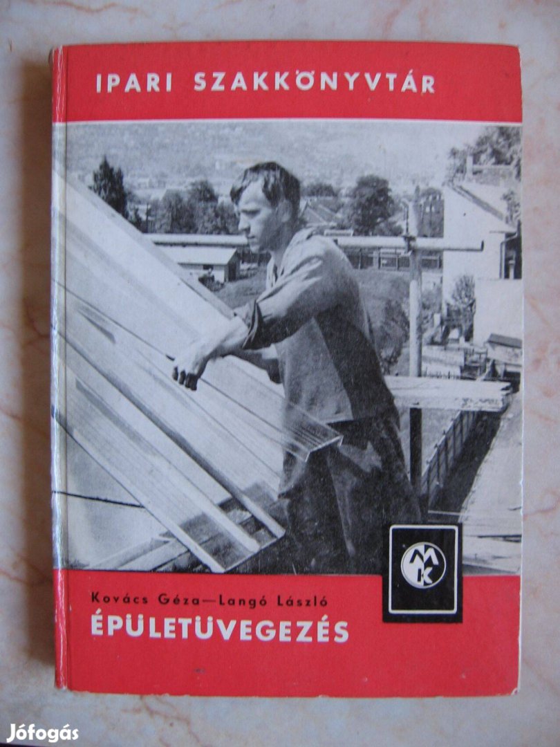 Kovács-Langó: Épületüvegezés, könyv