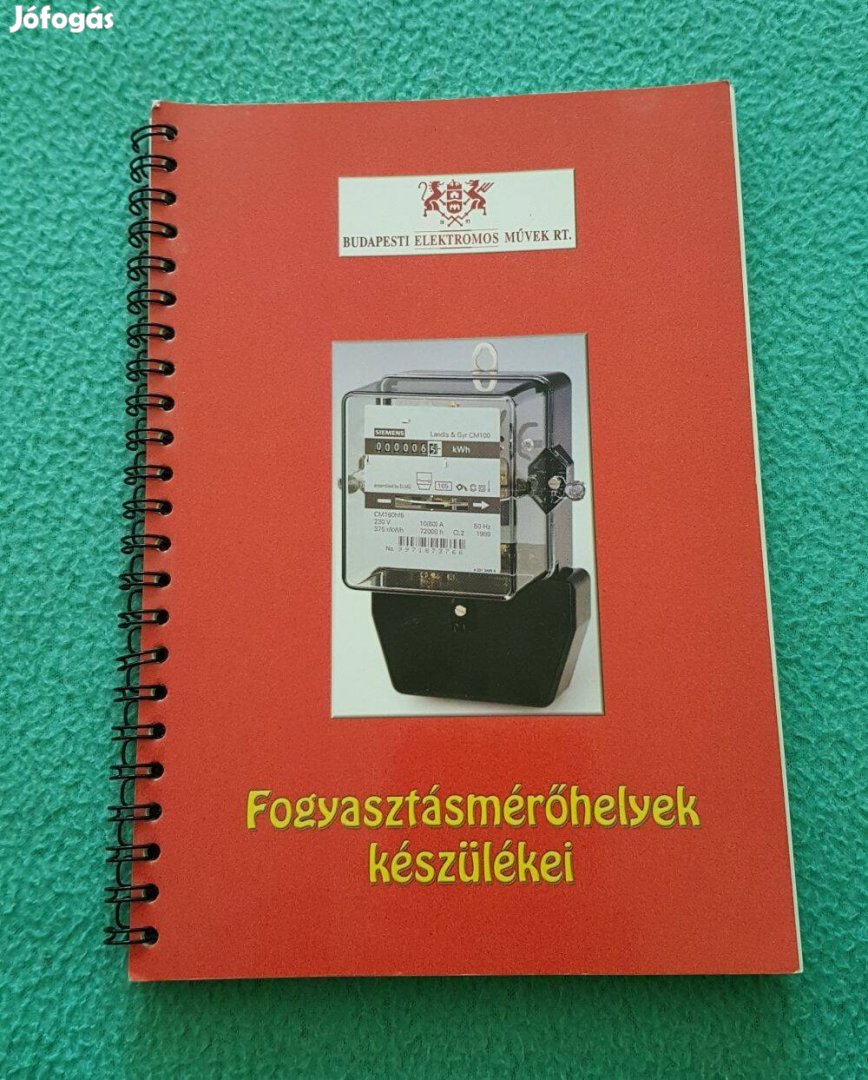Kovács László: Fogyasztásmérőhelyek készülékei (1999)