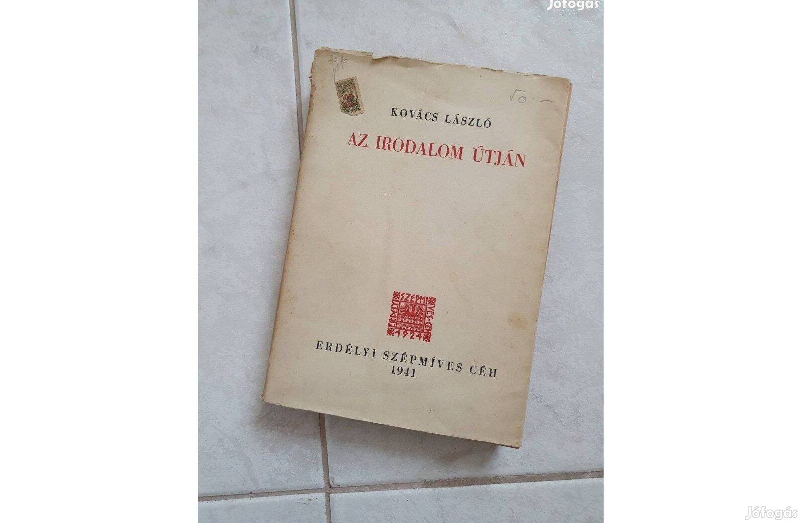 Kovács László - Az irodalom útján 1941