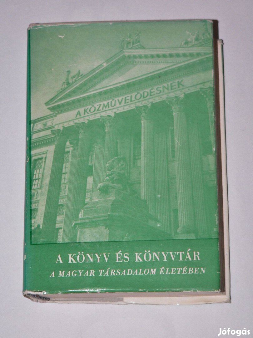 Kovács Máté A könyv és könyvtár a magyar társadalom életében 1849-től