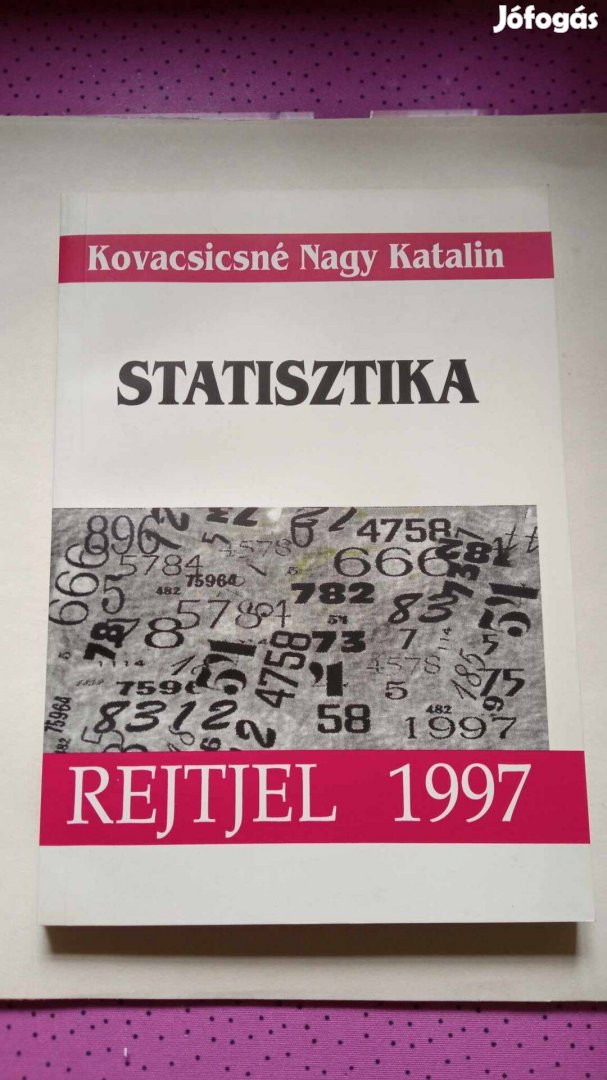 Kovacsicsné Nagy Katalin: Statisztika 1997.év 700 Ft