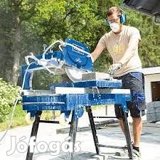 Kővágó gép HSM4000 Scheppach - 800mm vágási hossz 110mm vágási