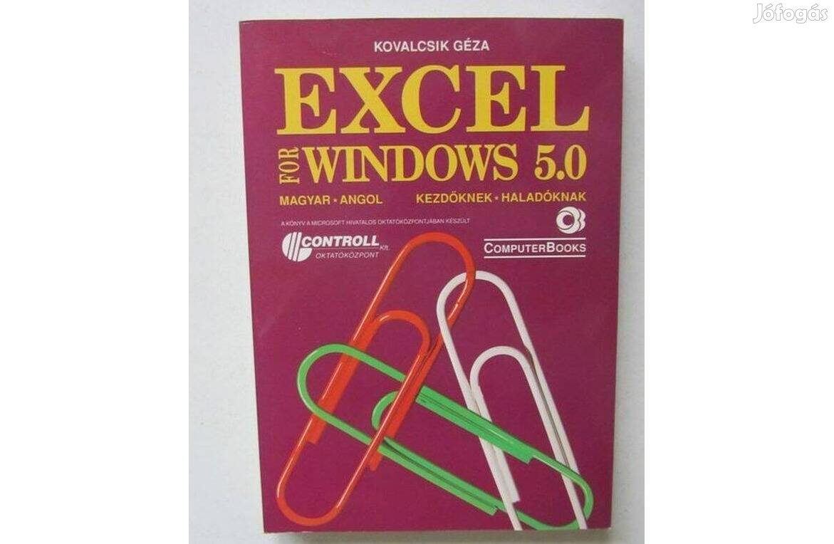 Kovalcsik Géza Excel for Windows 5.0