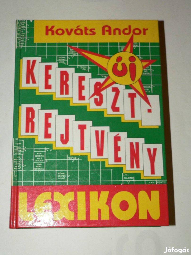 Kováts Andor Új keresztrejtvény lexikon / könyv Méliusz Könyvkiadó 199