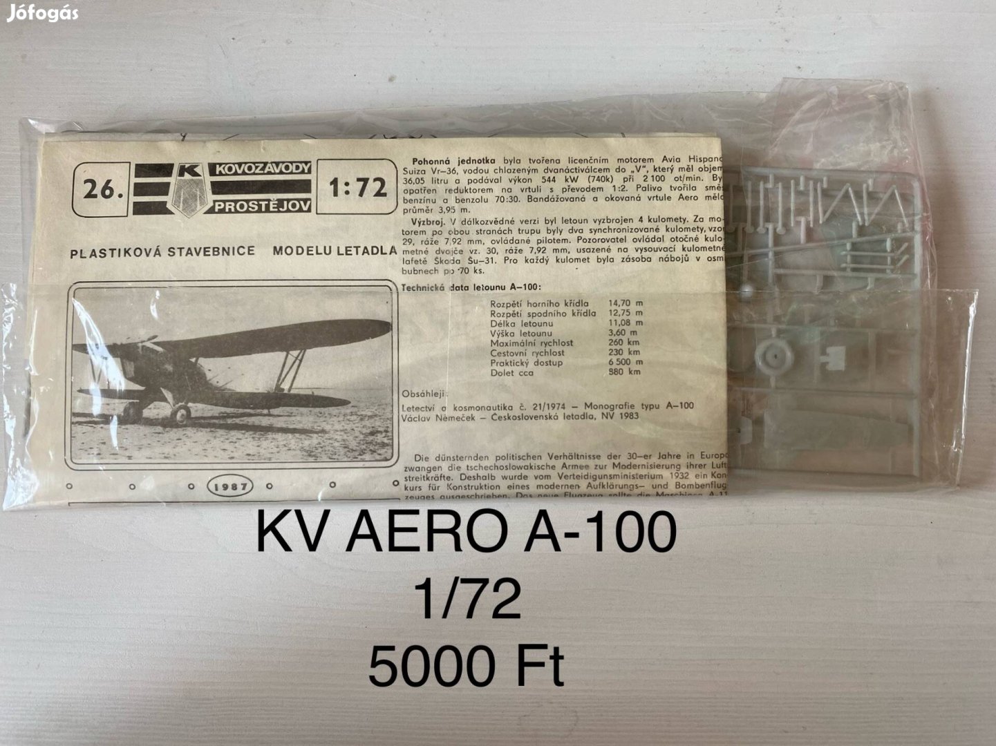 Kovozávody Prostéjov Aero A-100 1/72