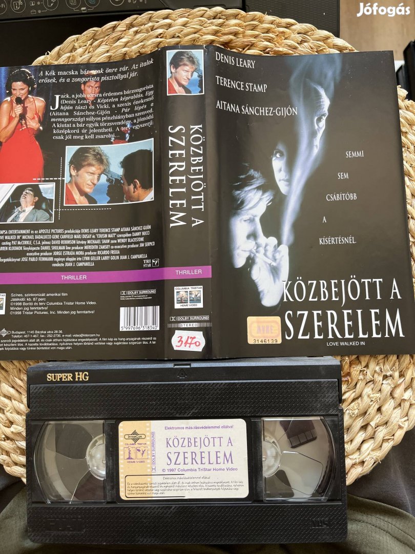 Közbejött a szerelem vhs