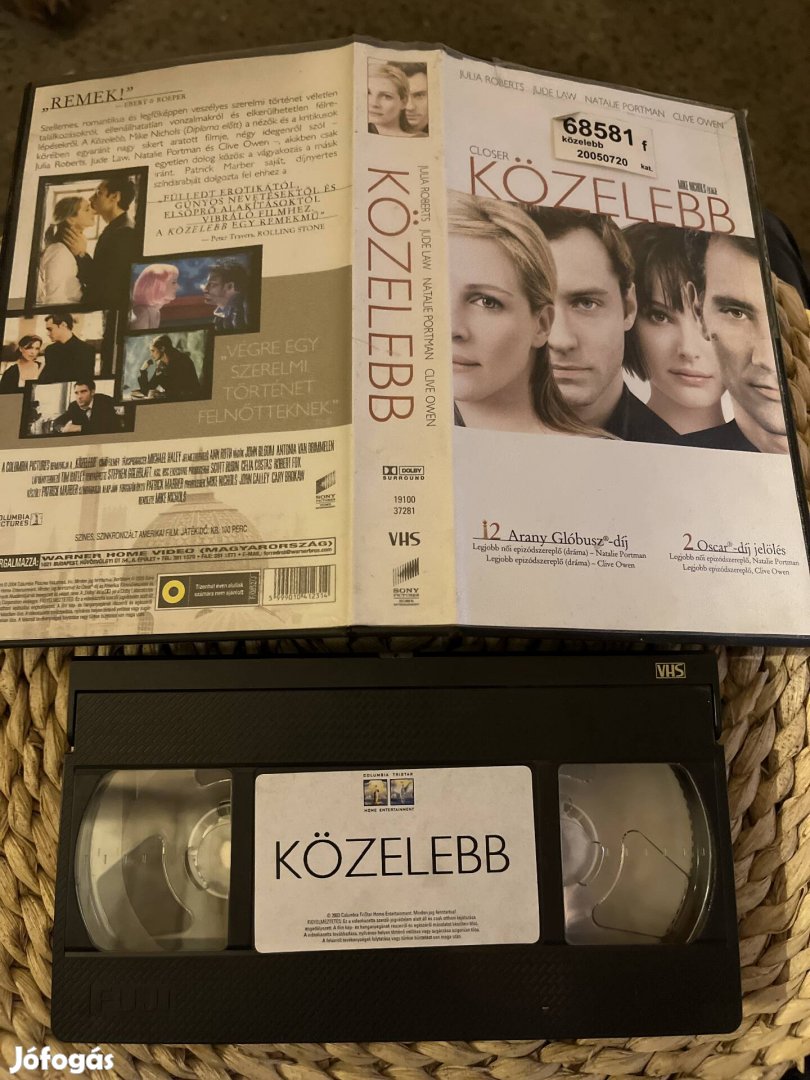 Közelebb vhs.  