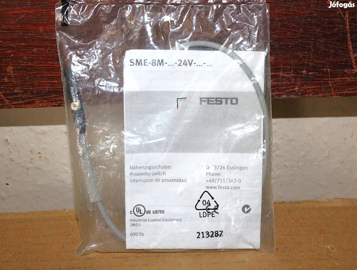 Közelítéskapcsoló érzékelő szenzor munkahengerhez új Festo ( 7213 )