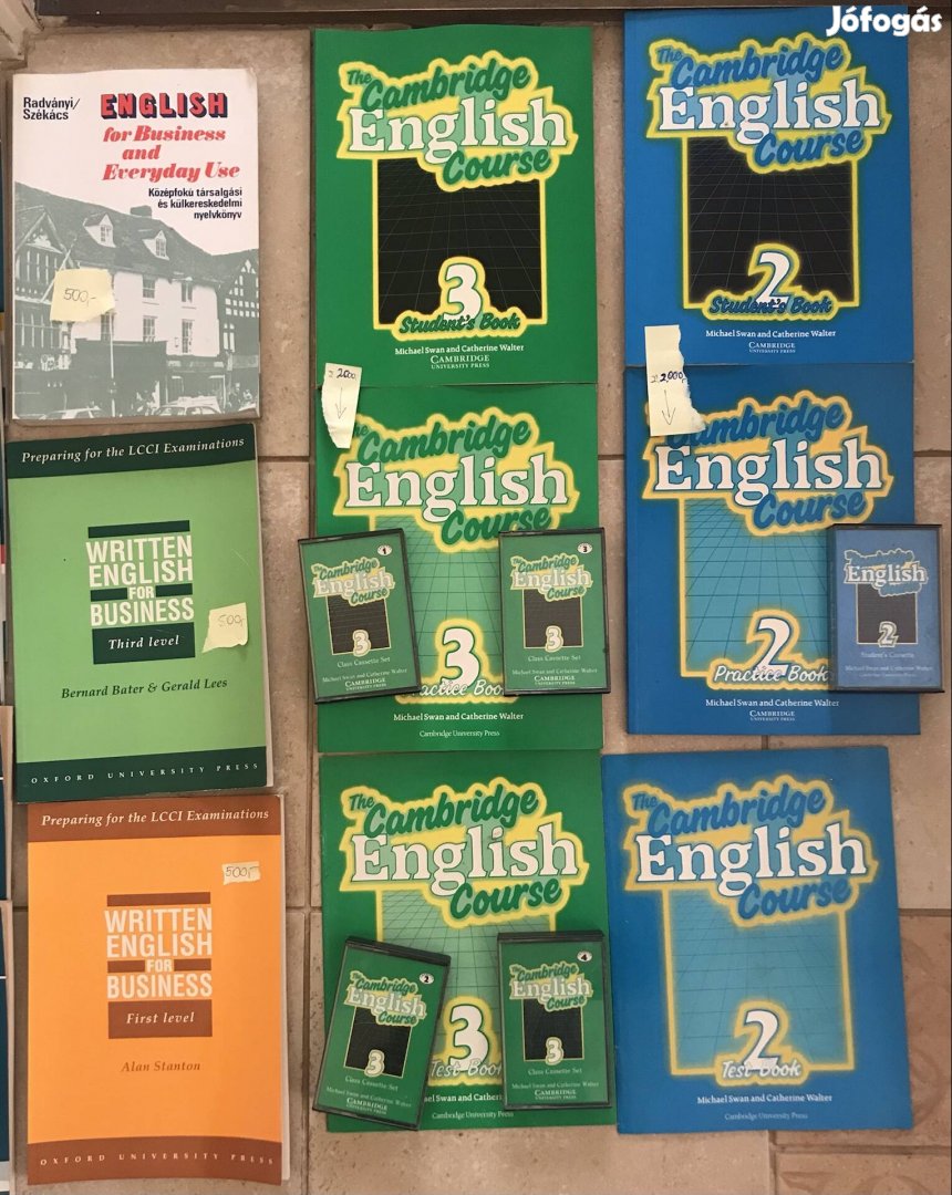 Középfokú angol nyelvtankönyvek