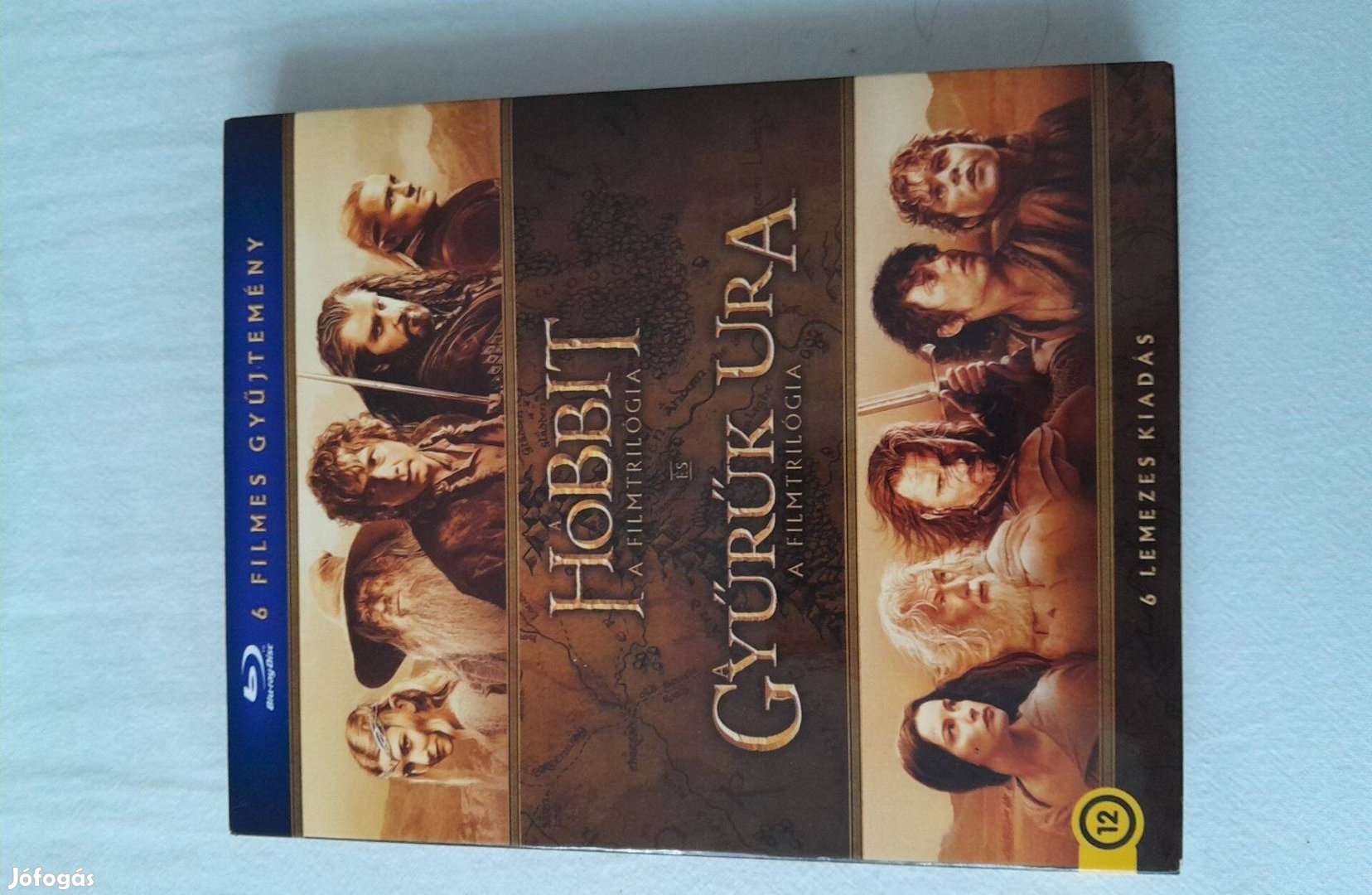 Középfölde BD gyűjtemény blu-ray A gyürűk ura hobbit