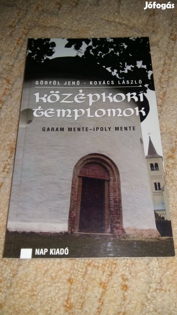 Középkori templomok-Garam mente-Ipoly mente Újszerű kötet!