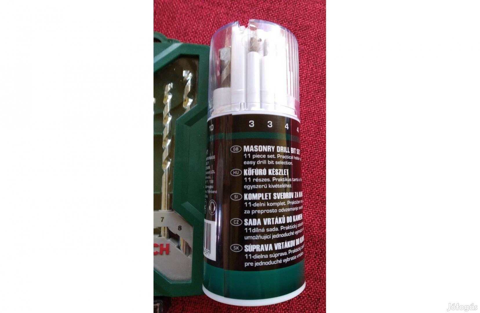 Kőzet furók Szénacél Karbid Heggyel, Parkside Új készlet