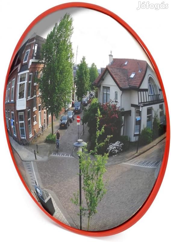 Közlekedési, forgalomtechnikai panoráma tükör 60 cm