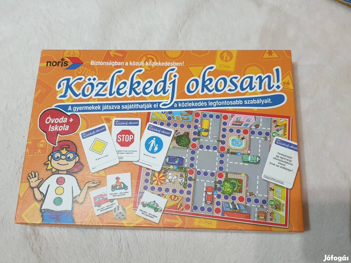 Közlekedj okosan! Noris társasjáték