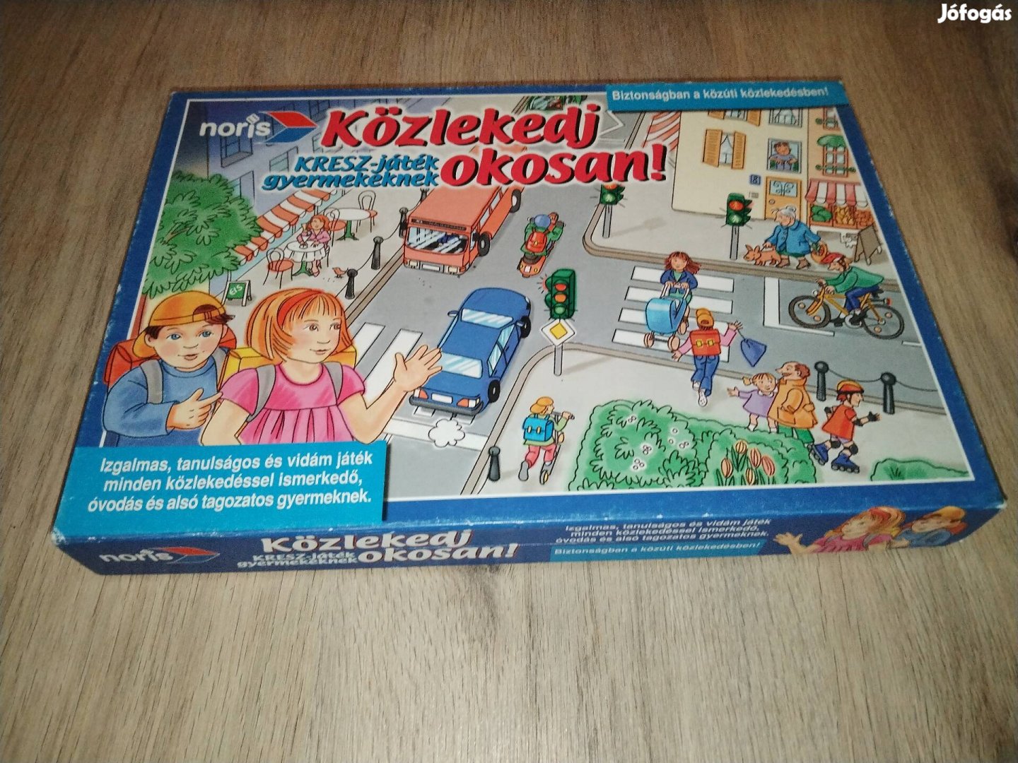 Közlekedj okosan társasjáték 