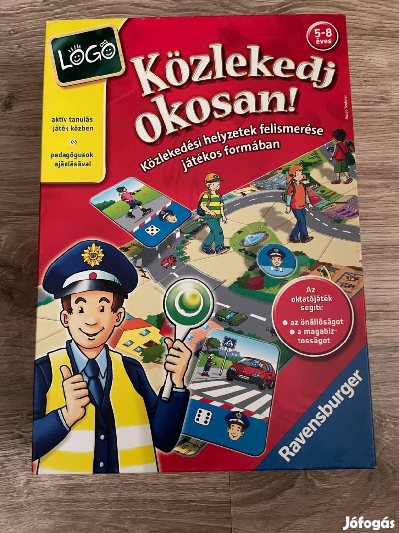 Közlekedj okosan társasjáték eladó