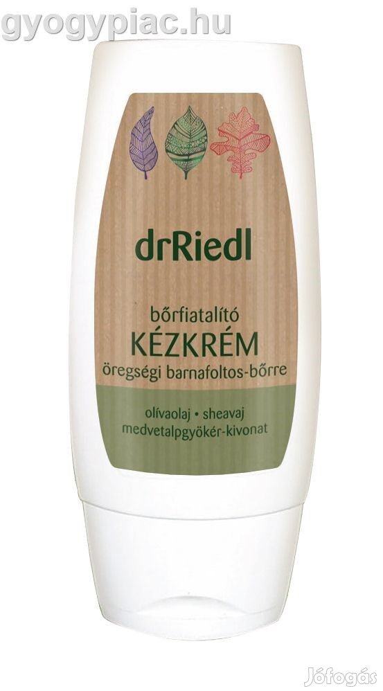 Kozmetikum - drRiedl bőrfiatalító kézkrém 100 ml