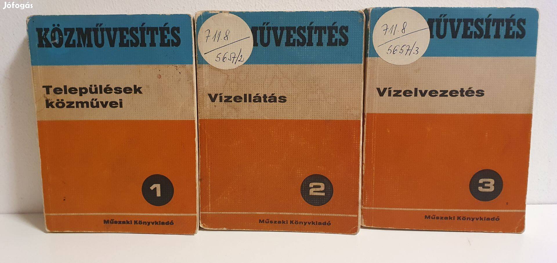 Közművesítés 1-3. - Hunyady Domokos szerk.