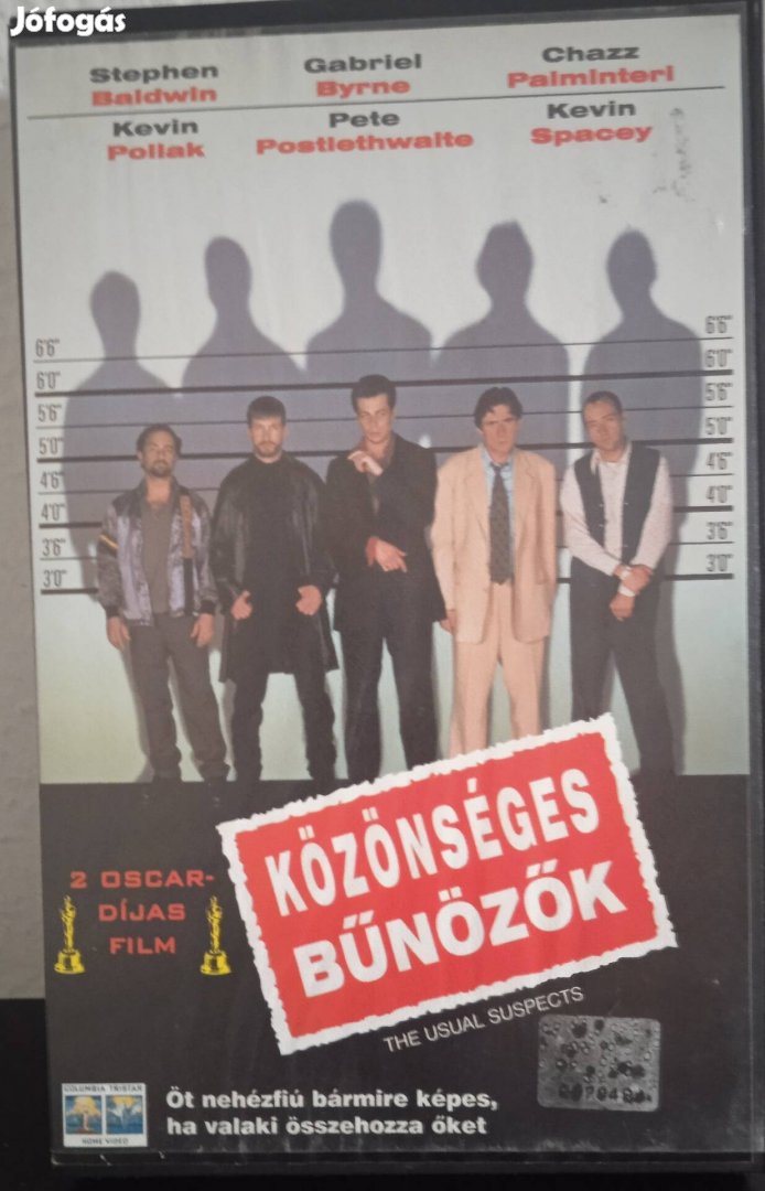 Közönséges Bűnözők - VHS kazetta eladó 