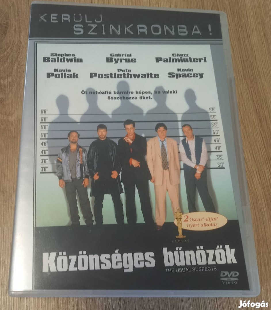 Közönséges bűnözők - krimi kult dvd 