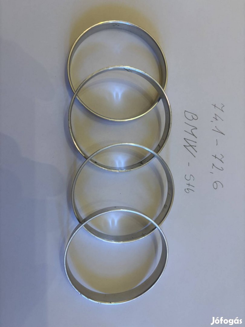 Központosító gyűrű 74,1-72,6 mm