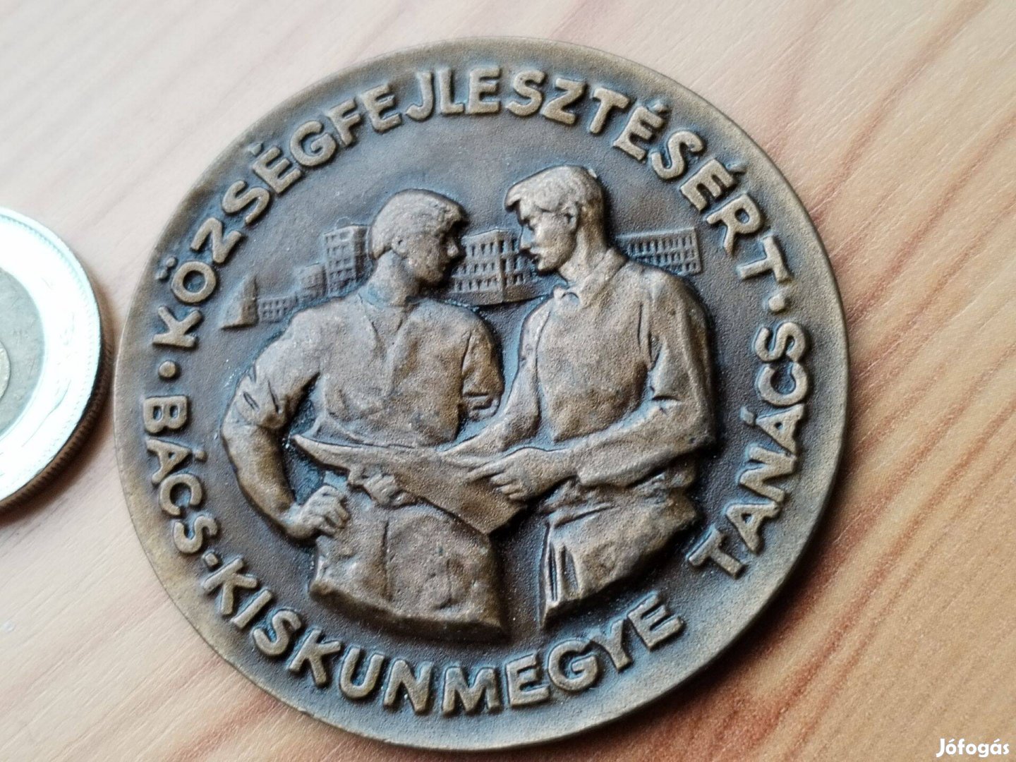 Községfejlesztésért kitüntető plakett Régi Bács Kiskun megye