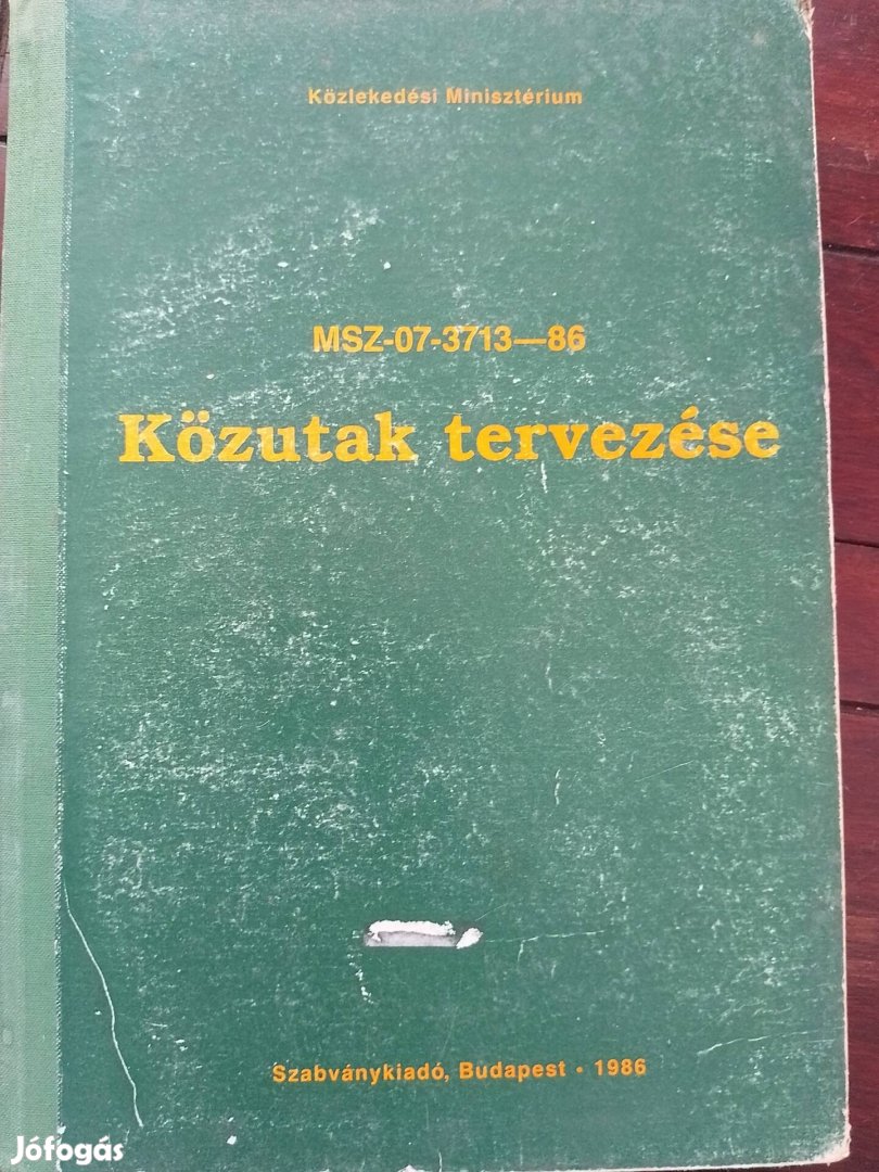 Közutak tervezése MSZ-07-3713-86