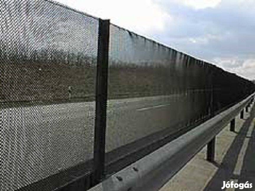 Közúti, Fénytörő műanyag, rács, háló fekete 8x8 mm szemmérettel, 0, 8