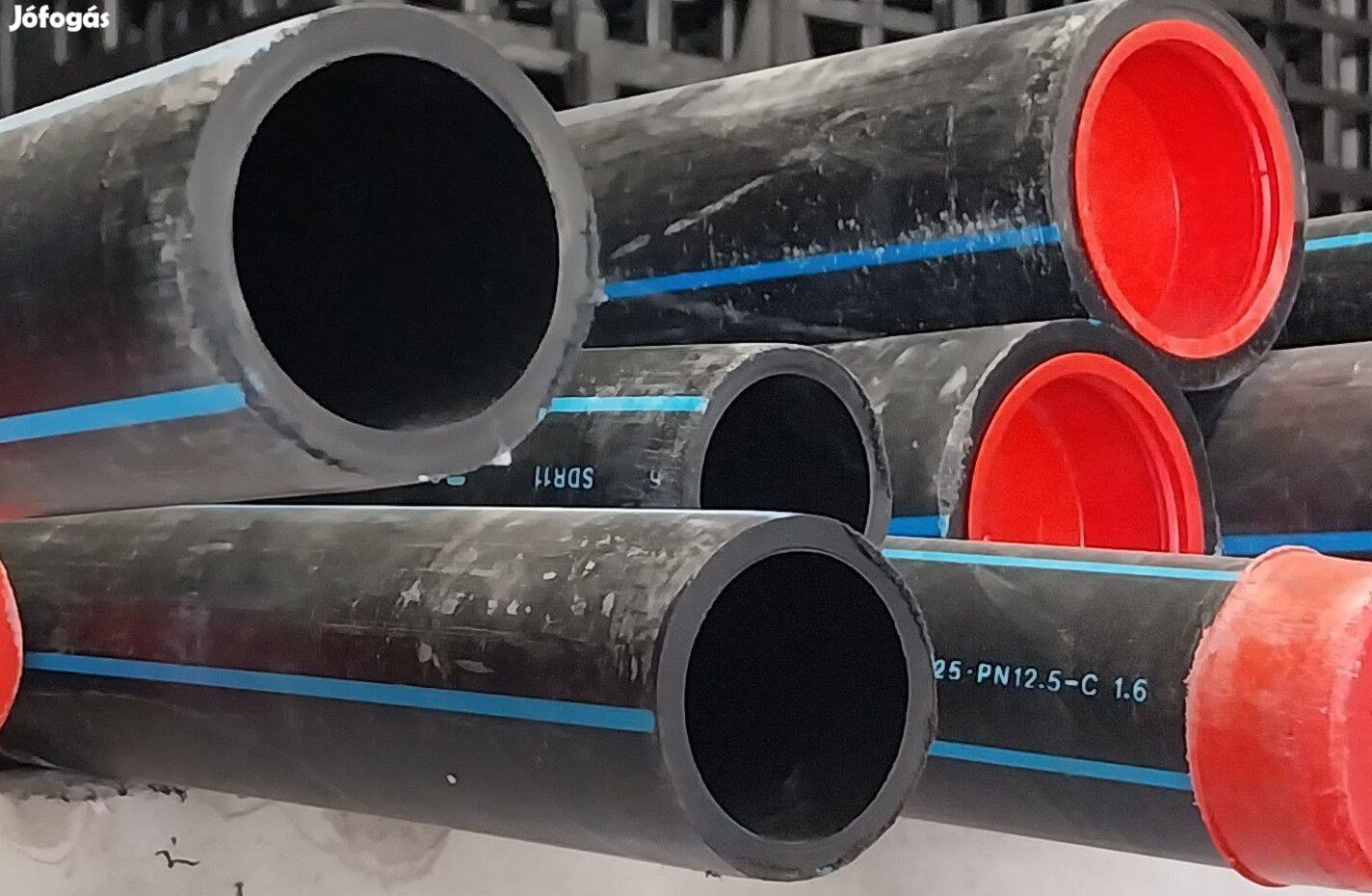 Kpe-100 PN10 Vizes cső 3"(90) 6fm/szál Pestan SDR17