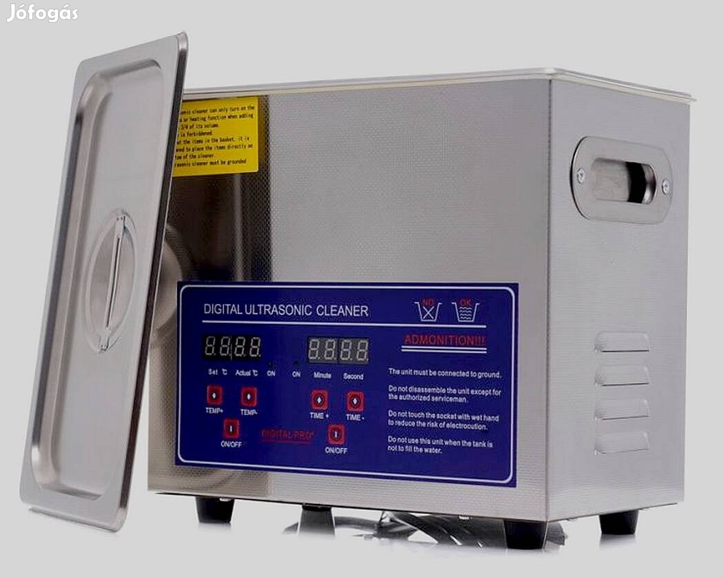 Kraft&Dele 40 Hz-s, 6.5 l-s ultrahangos tisztitó !