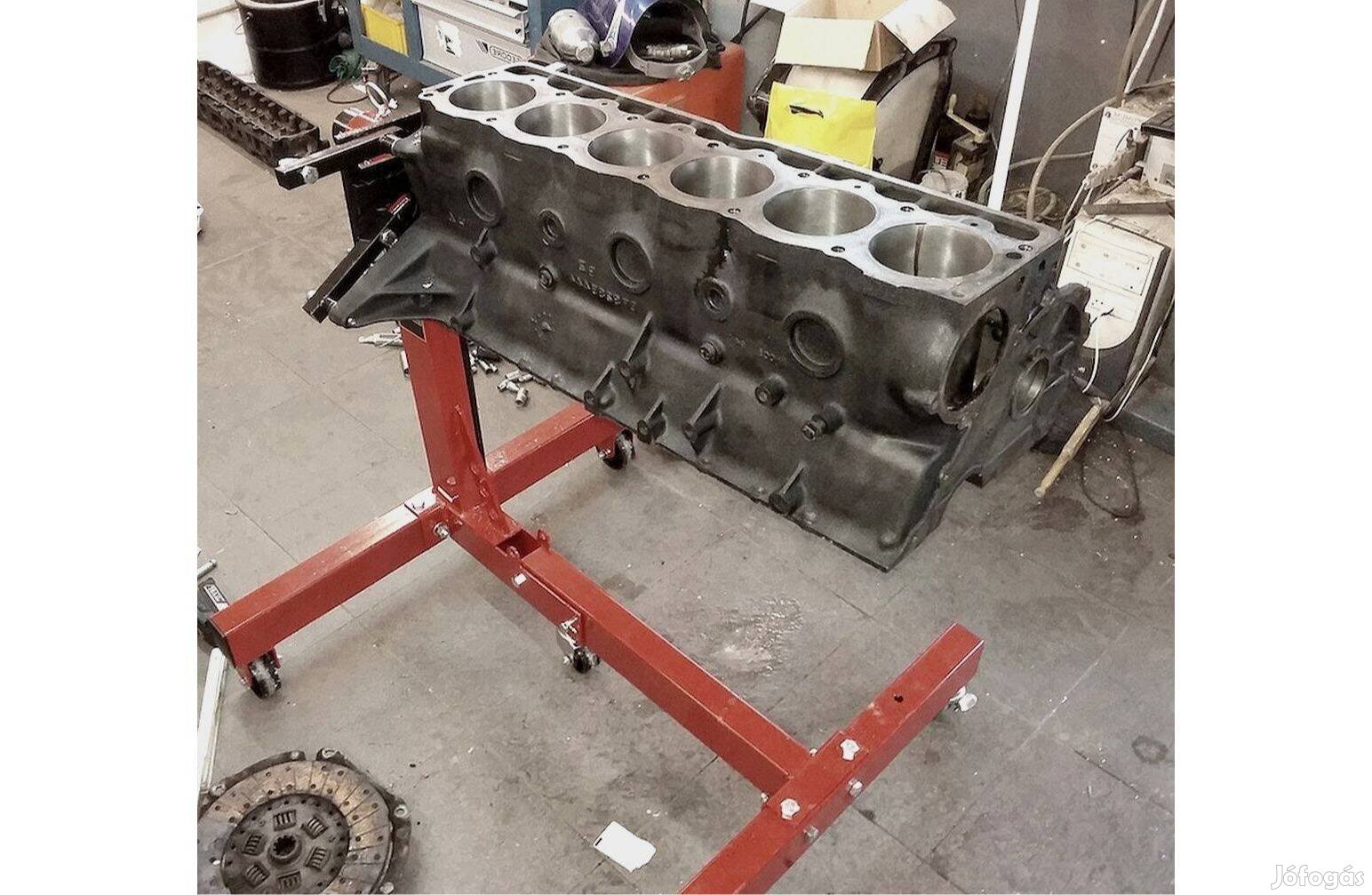Kraft&Dele 450 kg-s motorszerelő és motorforgató állvány !