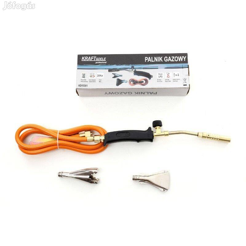 KraftDele KD10301 PB gázas gázperzselő gázégő 3db