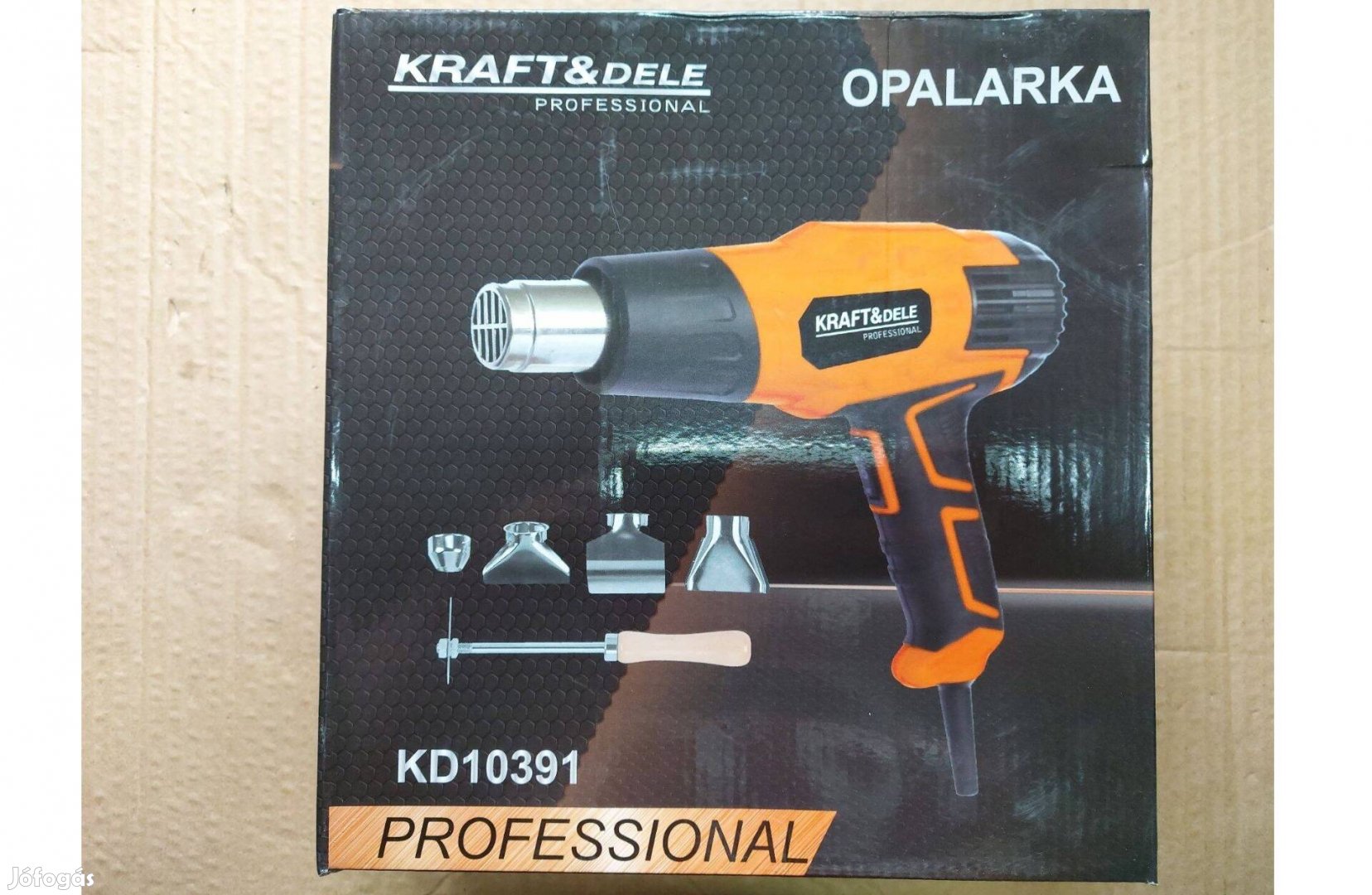 Kraft&Dele KD10391 elektromos kézi hőlégfújó hőlégfúvó 2000W +tartozék