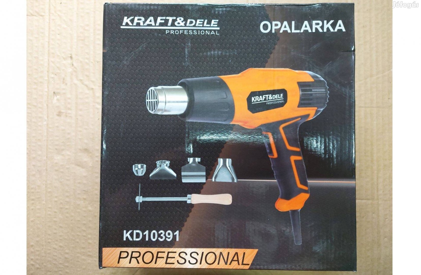 Kraft&Dele KD10391 elektromos kézi hőlégfújó hőlégfúvó 2000W +tartozék