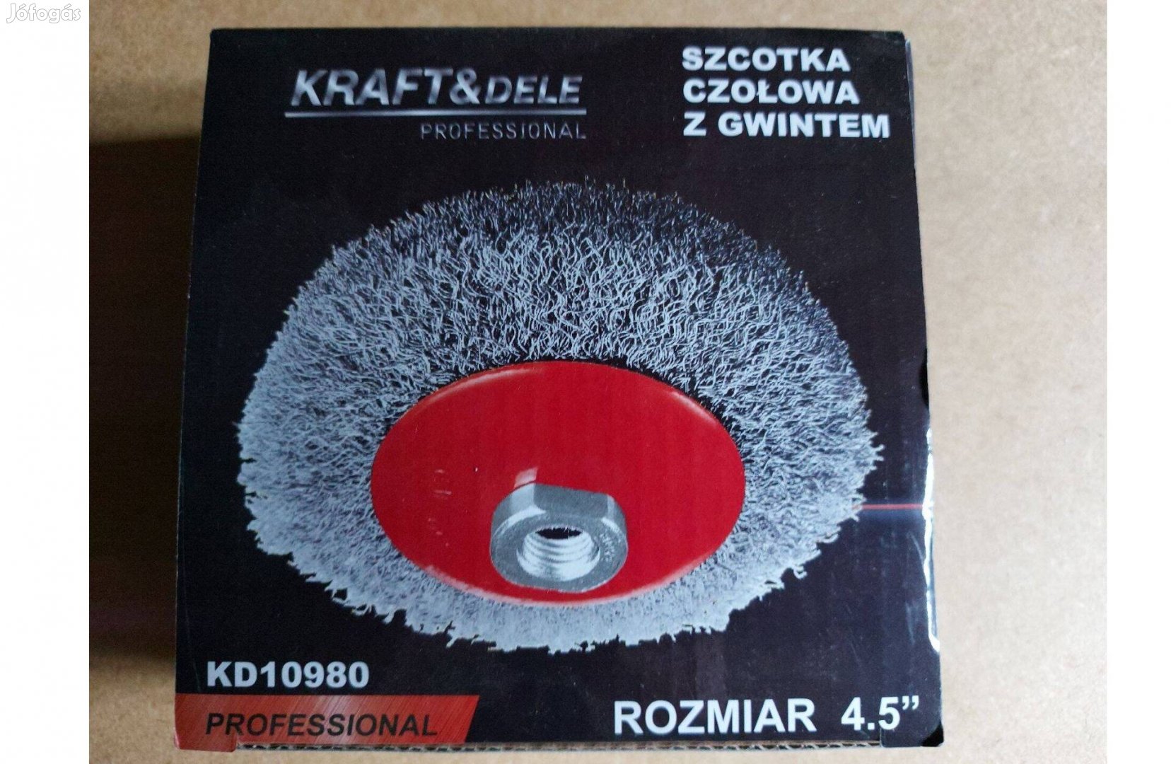 Kraft&Dele KD10980 drótkorong drótcsiszoló körkefe 115mm