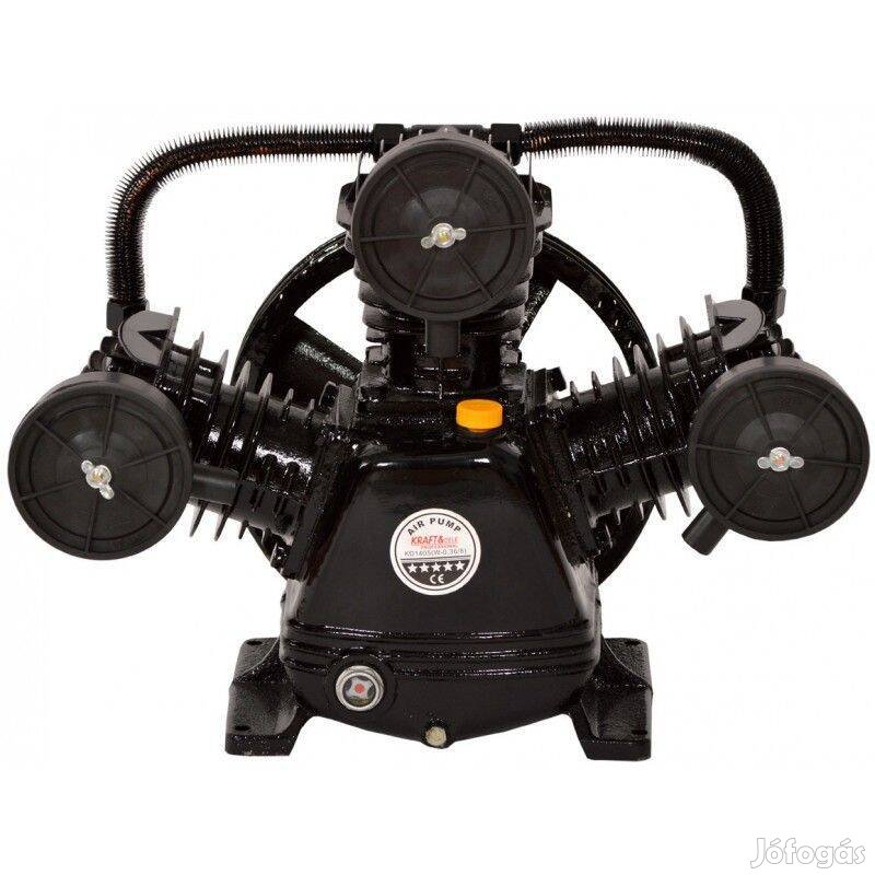 Kraft&Dele KD1405 kompresszor 3 hengeres V3 sűrítő 360L/perc