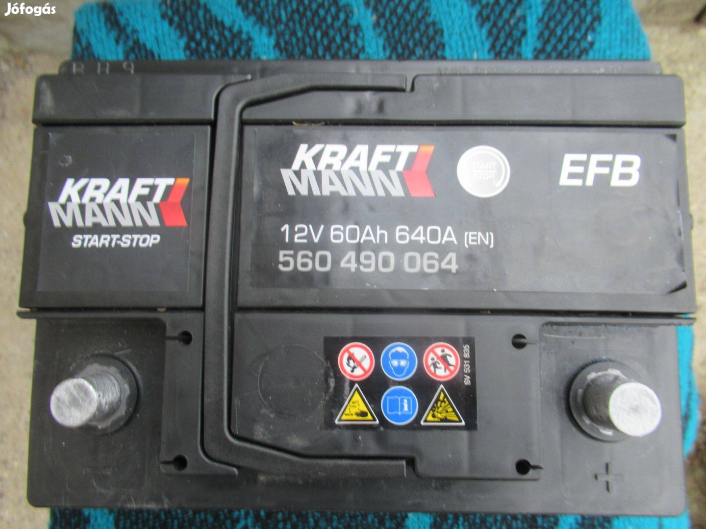 Kraft Mann start stop 12V/60Ah /640A akksi