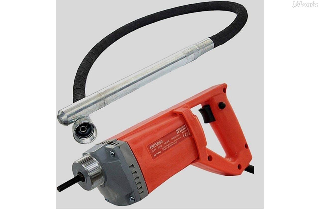 Kraftdele betonvibrátor betontömörítő tűvibrátor 2 méteres
