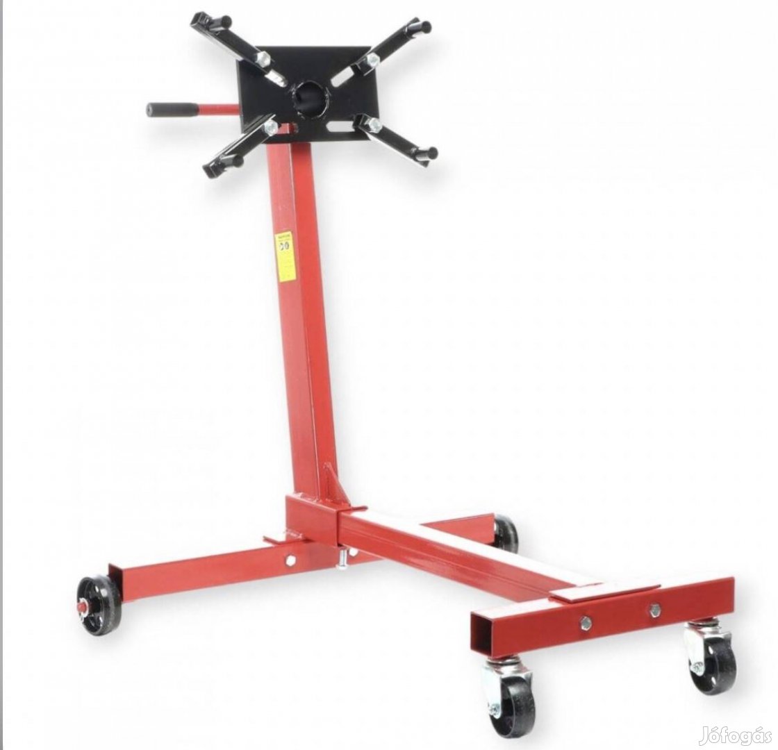 Kraftech HM-6465 Motorforgató Állvány 500kg Teherbírású