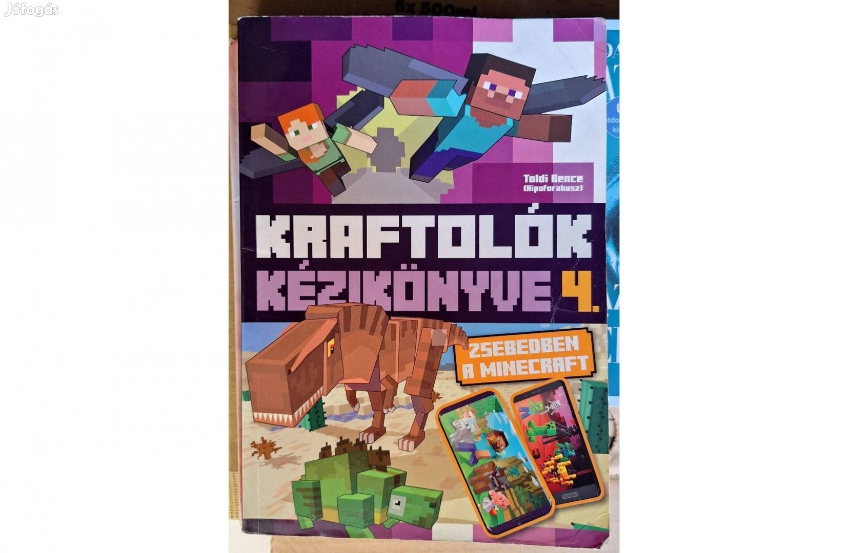 Kraftolók Kézikönyve 4 Zsebedben a Minecraft