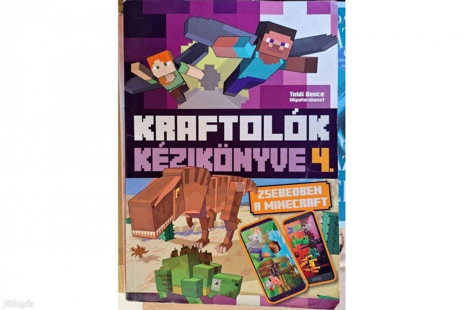 Kraftolók Kézikönyve 4 Zsebedben a Minecraft. Debrecenben eladó