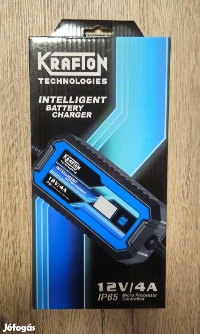 Krafton KR 124 intelligens akkumulátortöltő