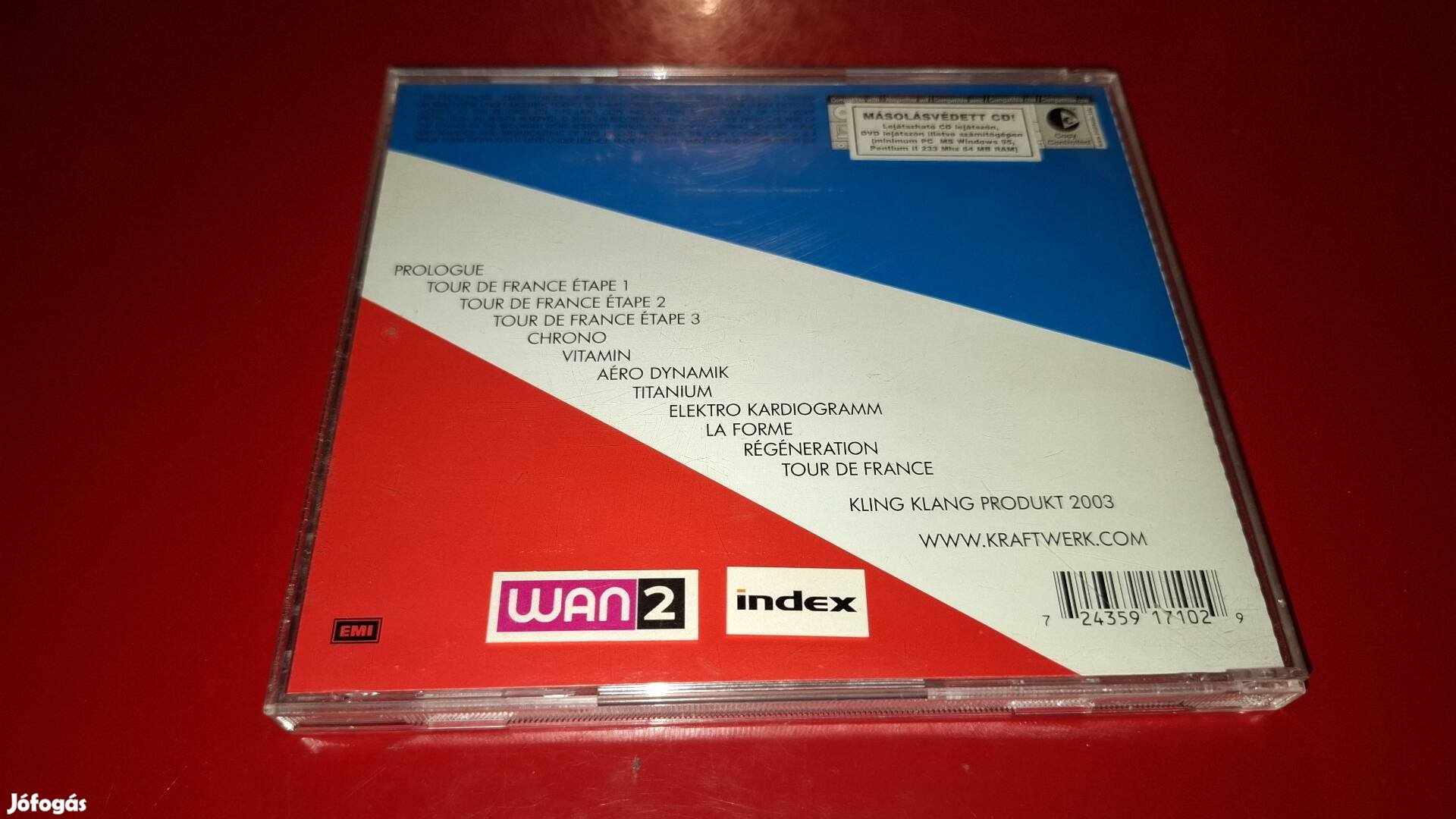 Kraftwerk Tour De France Soundtrack Cd 2003